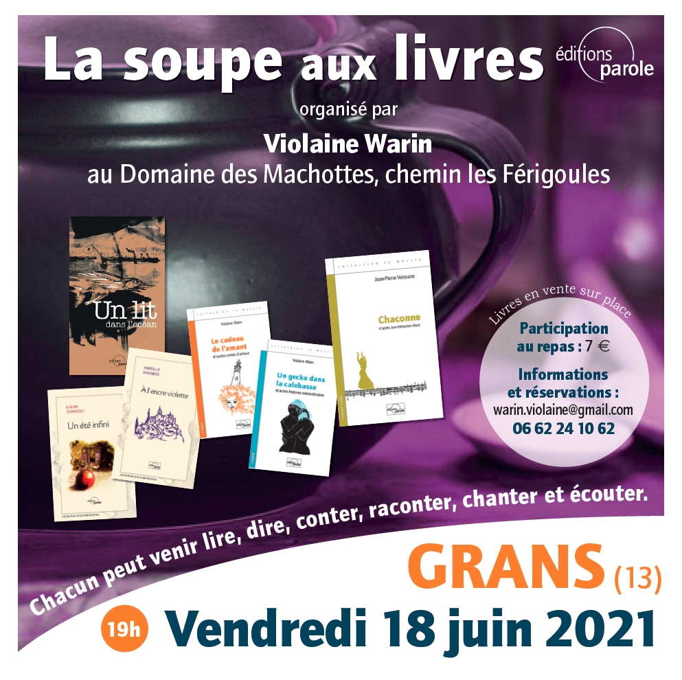 La soupe aux livres Grans