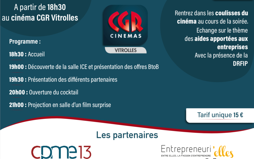 afterwork CPME13 et entrepreneurielles février 2023