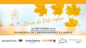 soirée entrepreneurs de l'été indien, 4 partenaires