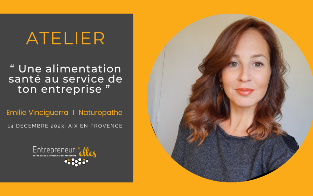 Atelier naturopathe, alimentation pour la santé