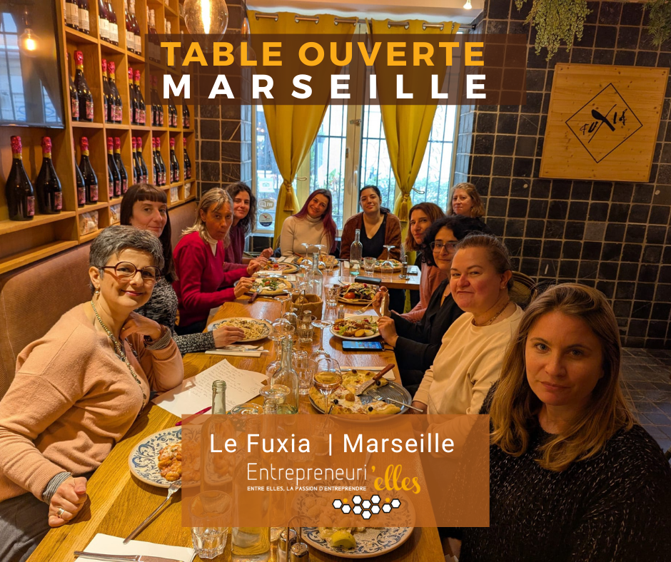 Table Ouverte Entrepreneures Marseille 2025