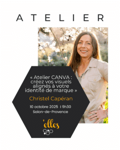 atelier Canva animé par Christel Capéran