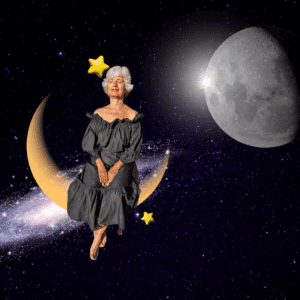 Odile Andrau lune